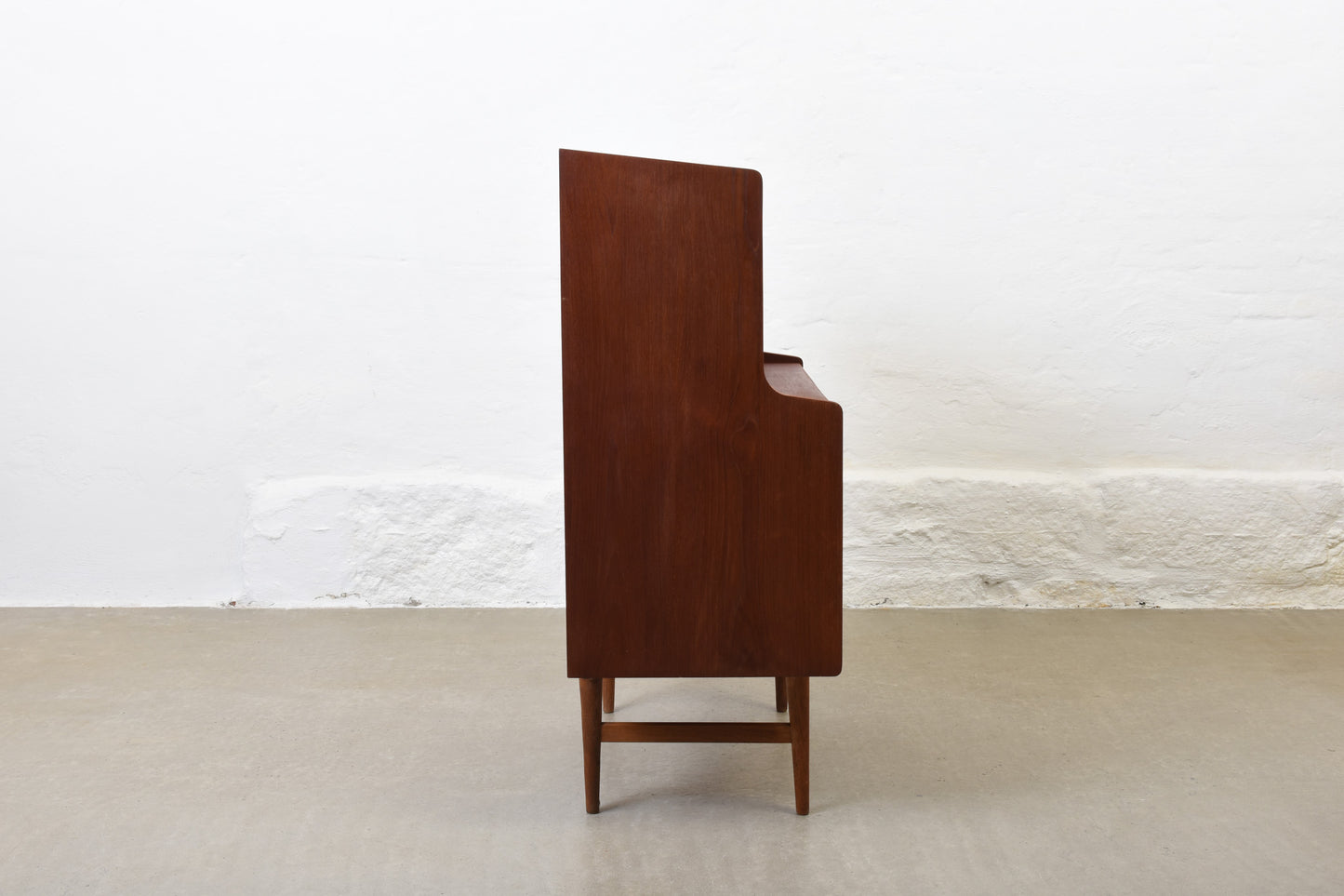 1960s teak secretary