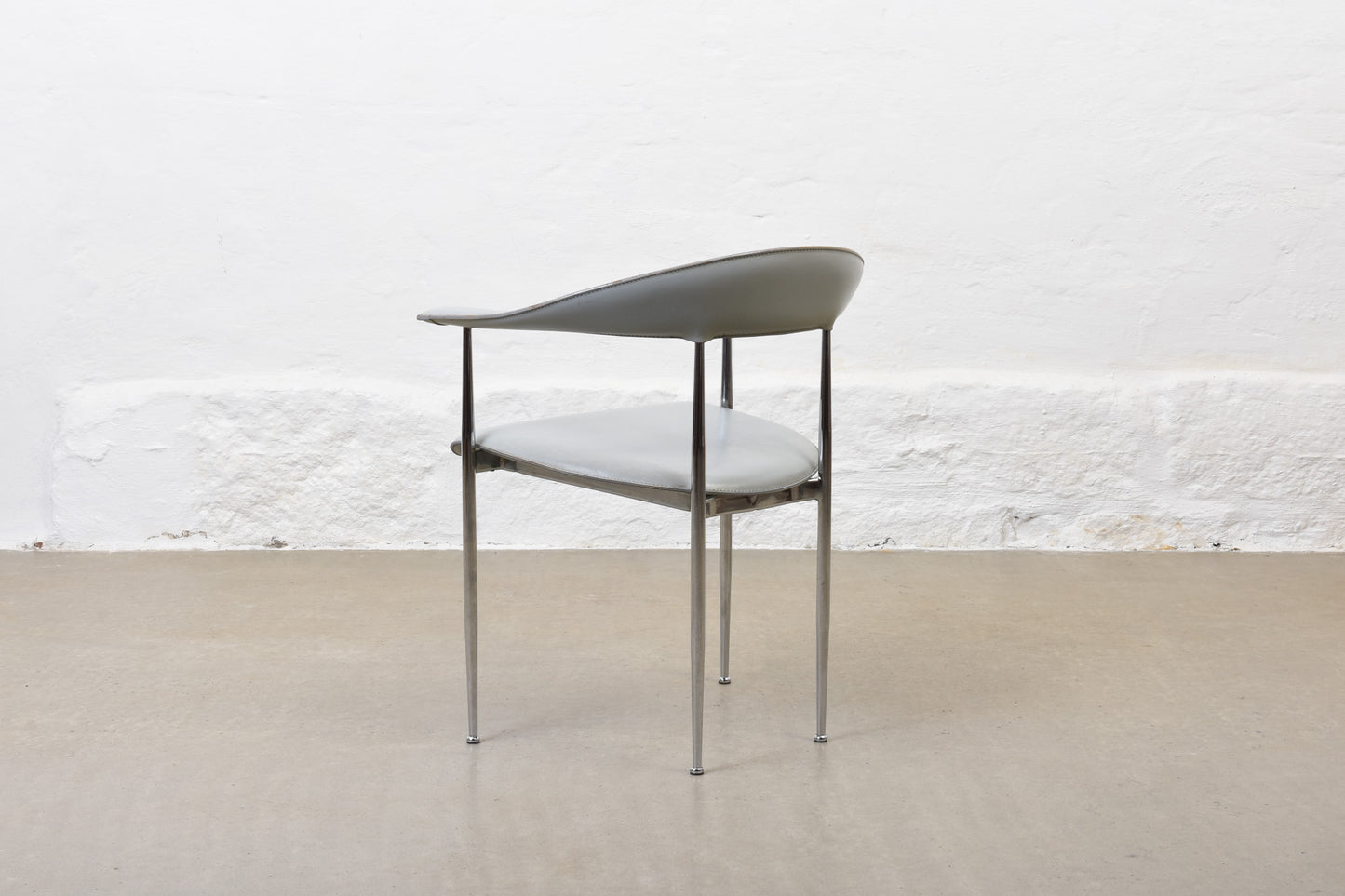 Set of four 'P40' chairs by Gualtierotti & Vegni