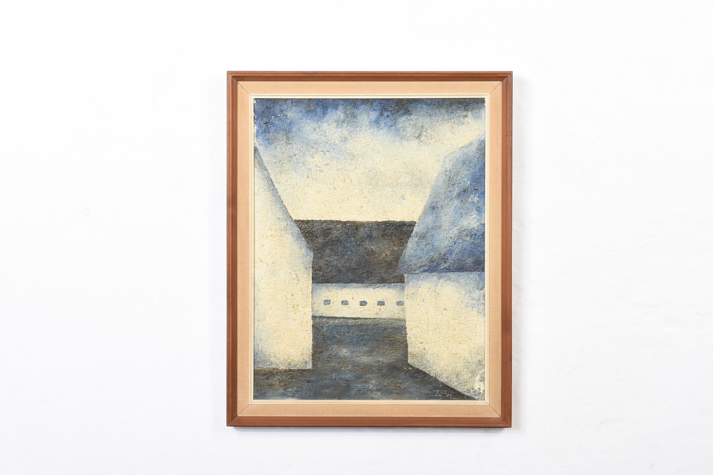 Oil painting by Egon Sørensen - 1964