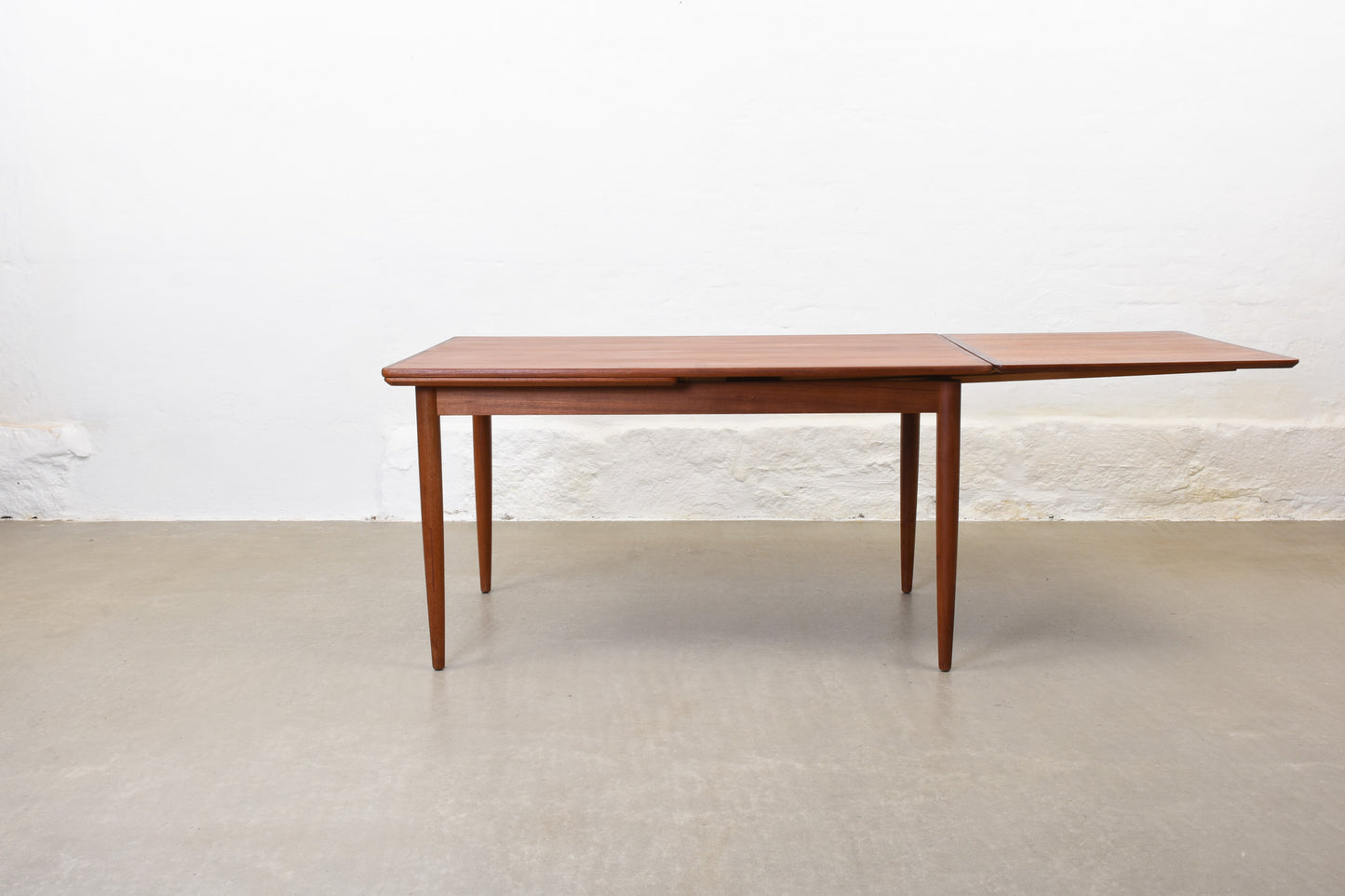 1960s extending dining table in teak