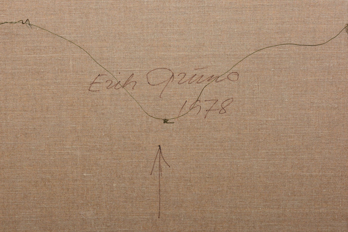 Oil painting by Erik Gruno - 1978