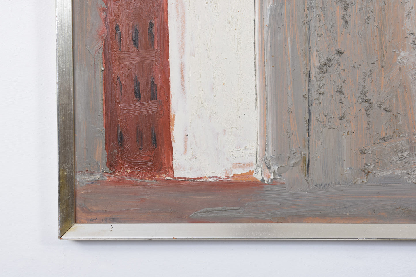 Oil painting by Antonio Nadiani - 1959