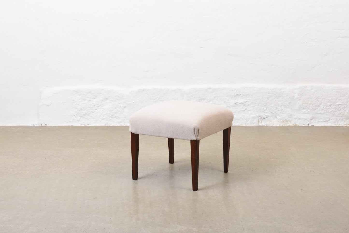 20% off: 1940s felt foot stool