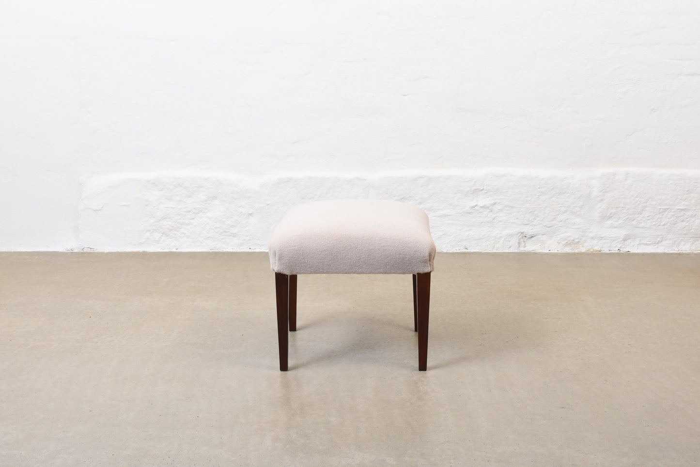 20% off: 1940s felt foot stool