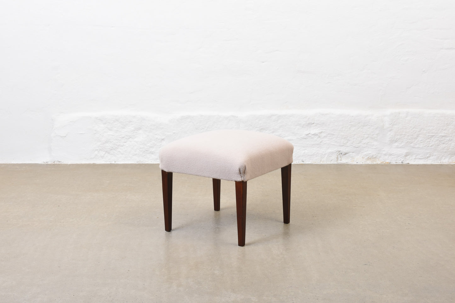 20% off: 1940s felt foot stool