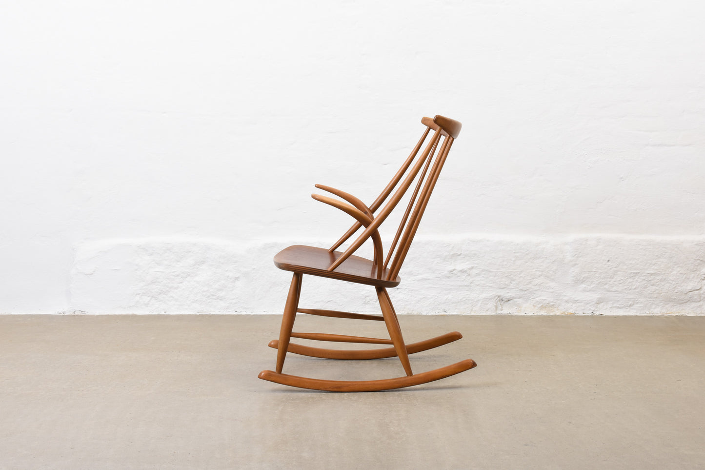 1960s rocking chair by Illum Wikkelsø - Beech