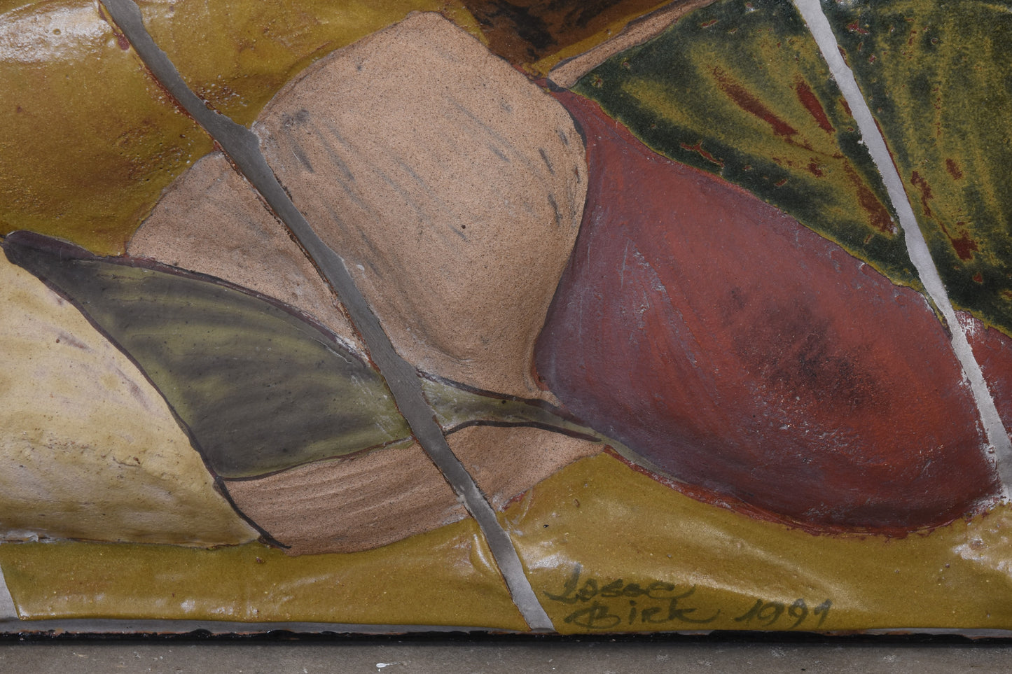 30% off: Ceramic relief by Lasse Birk - 1991