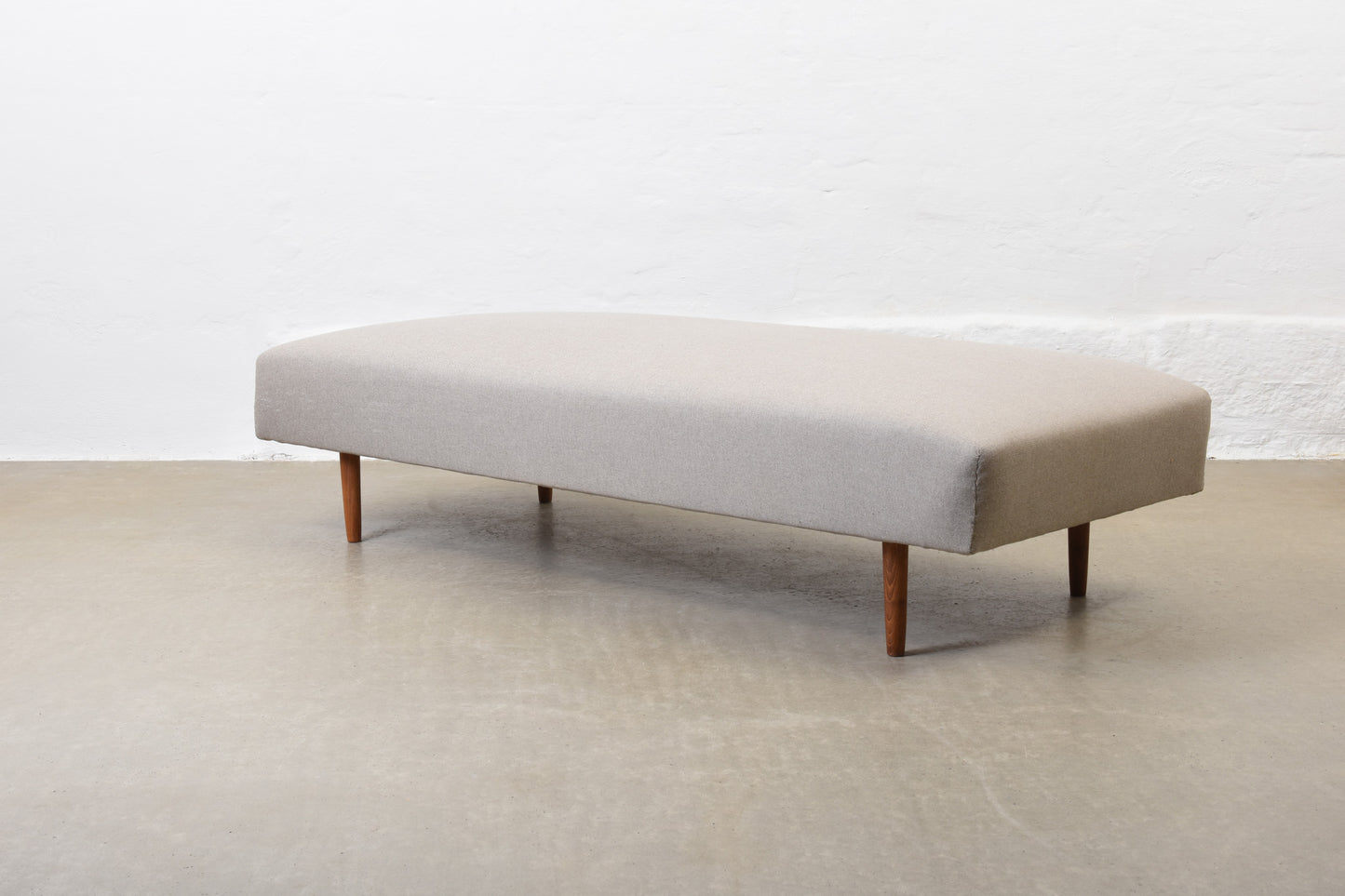 Newly reupholstered: 1950s Danish day bed