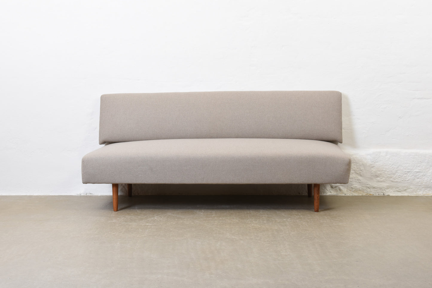 Newly reupholstered: 1950s Danish day bed