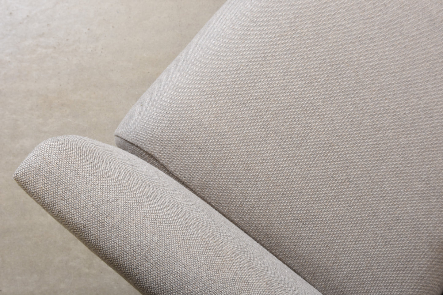 Newly reupholstered: 1960s Danish two seater