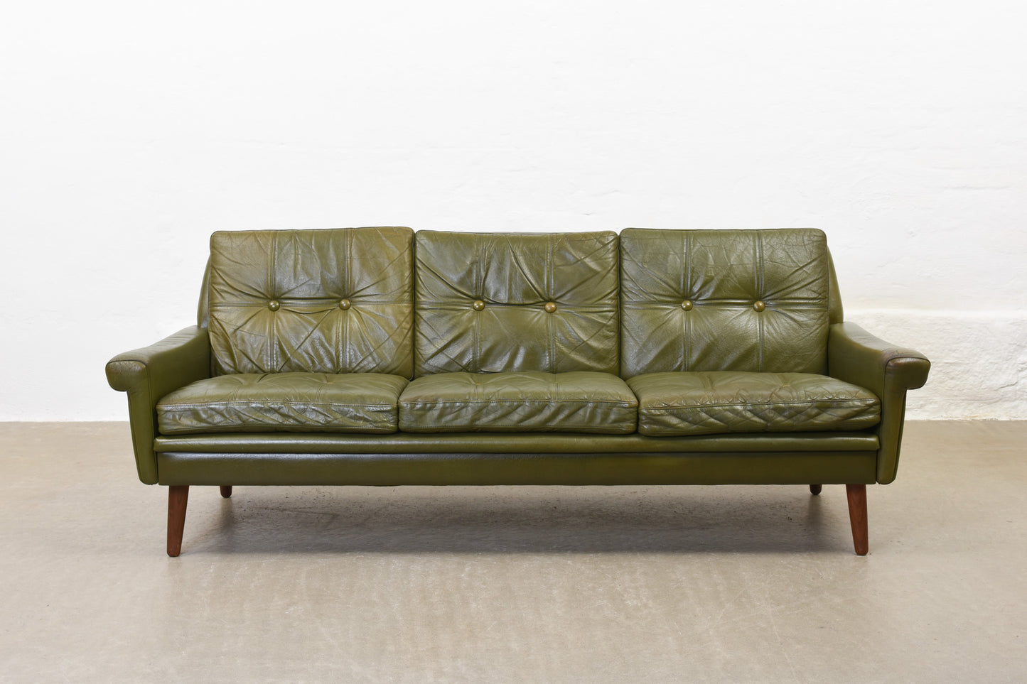 1960s three seat sofa by Svend Skipper