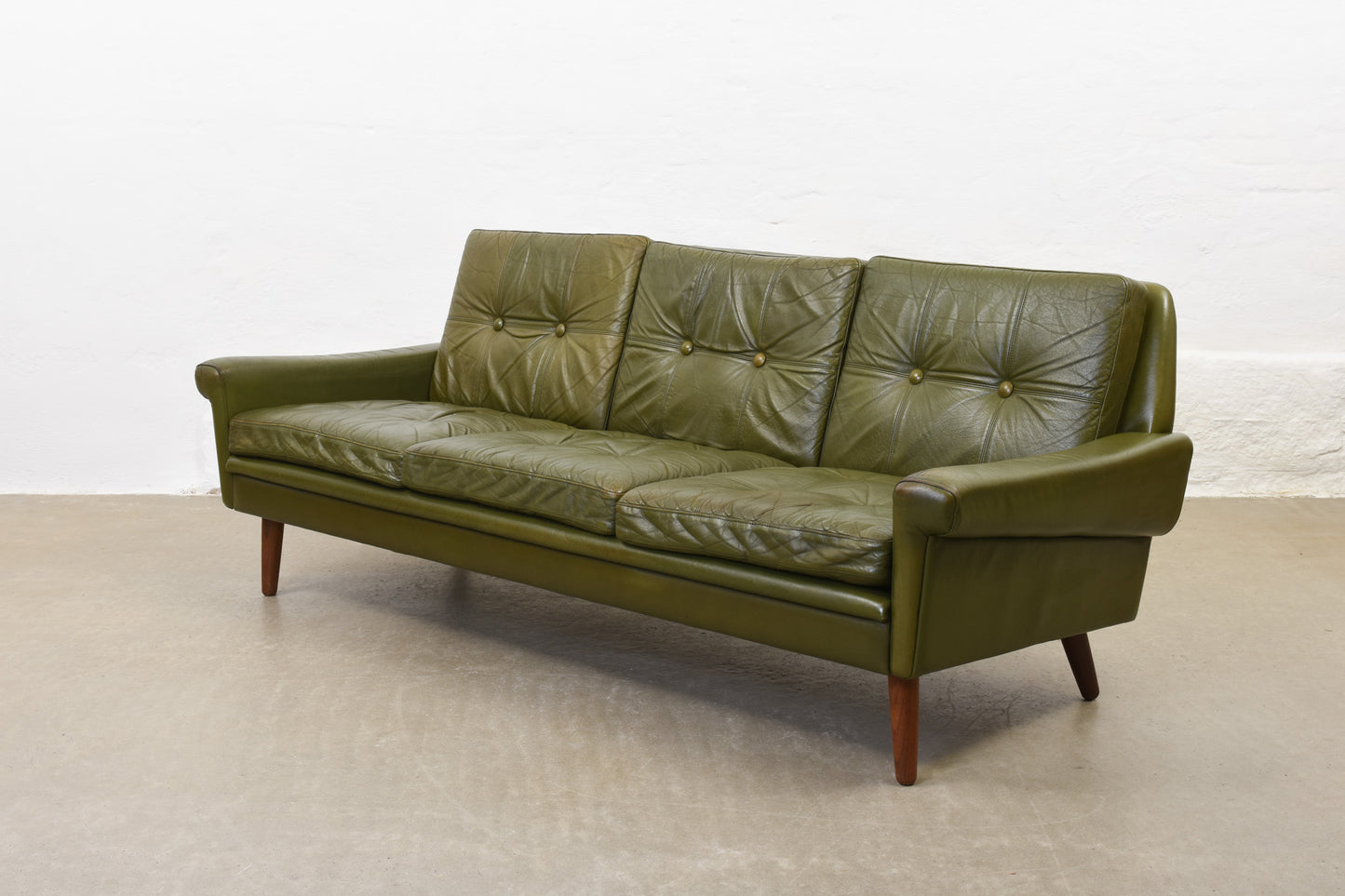 1960s three seat sofa by Svend Skipper