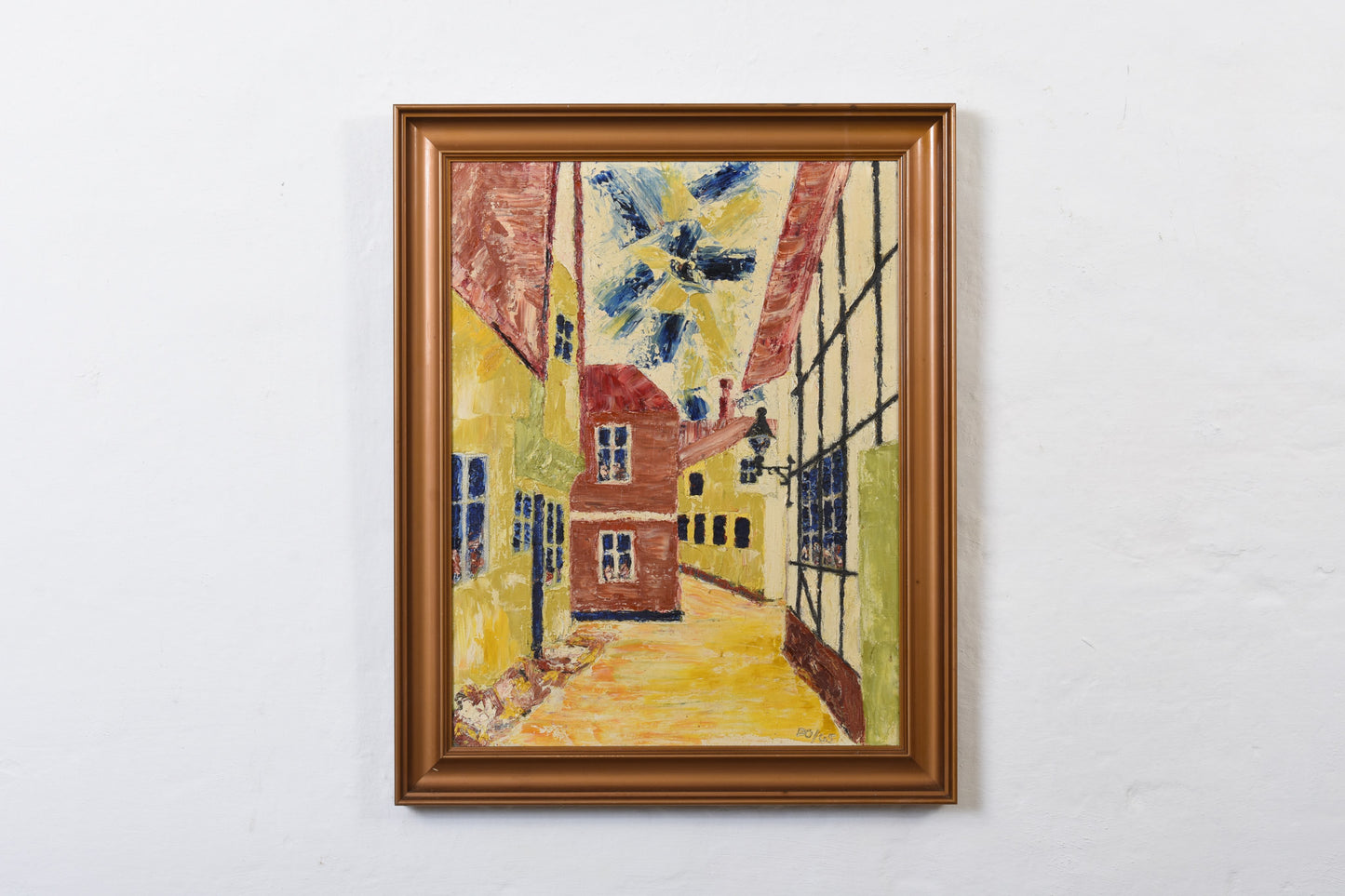 30% off: Oil painting by P.O. - 1965