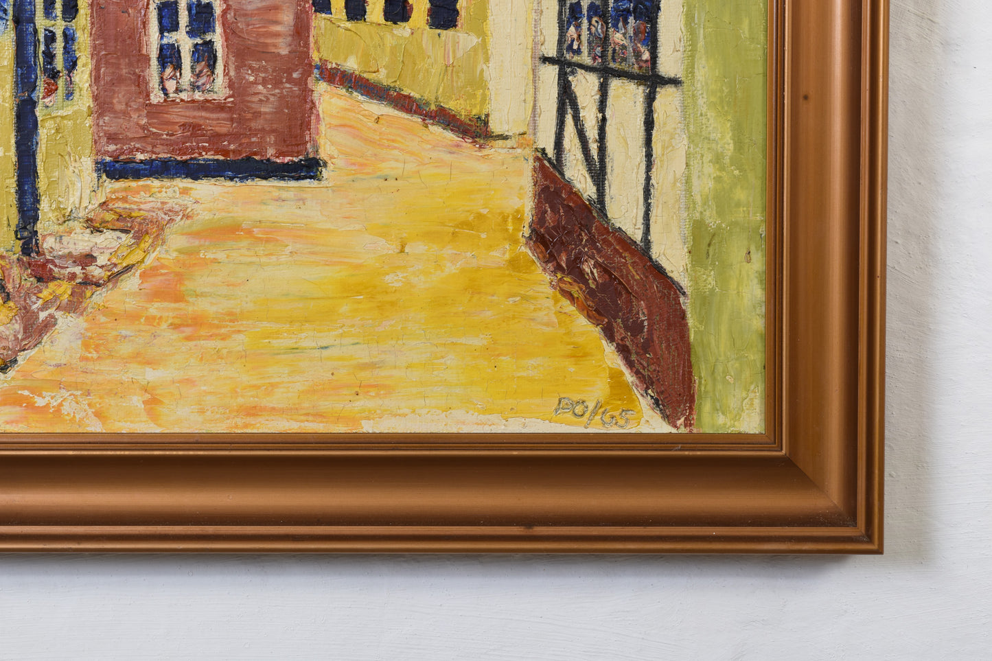 30% off: Oil painting by P.O. - 1965