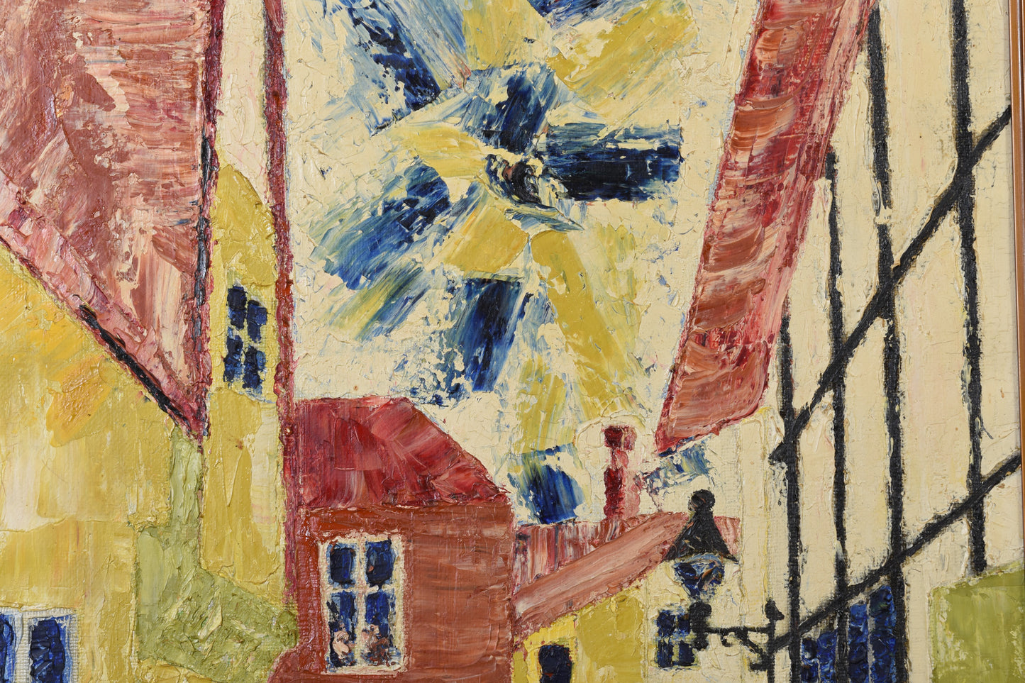 30% off: Oil painting by P.O. - 1965