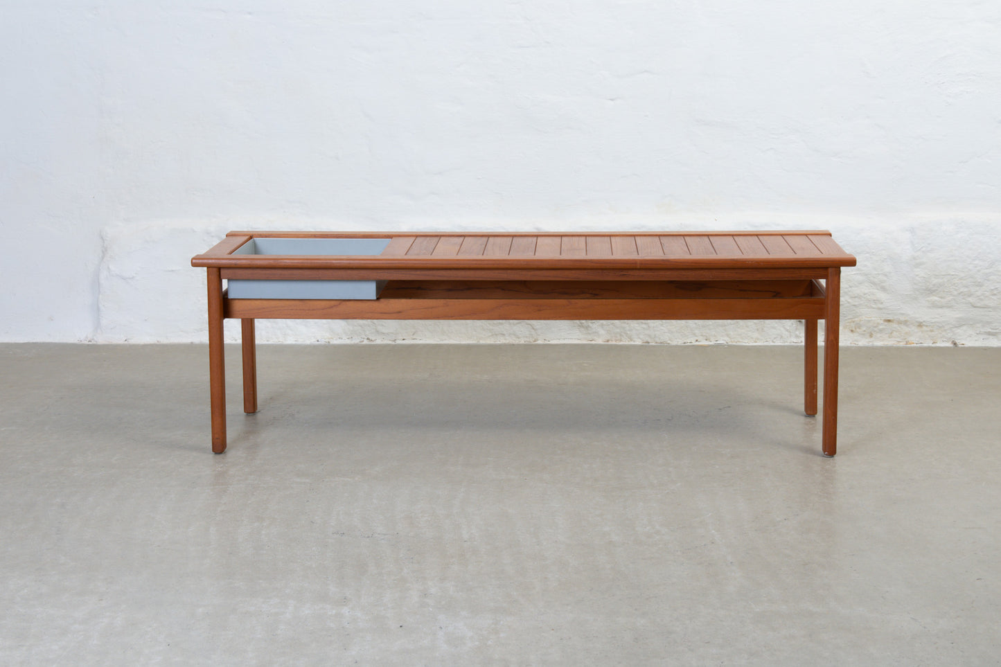 1960s teak planter table