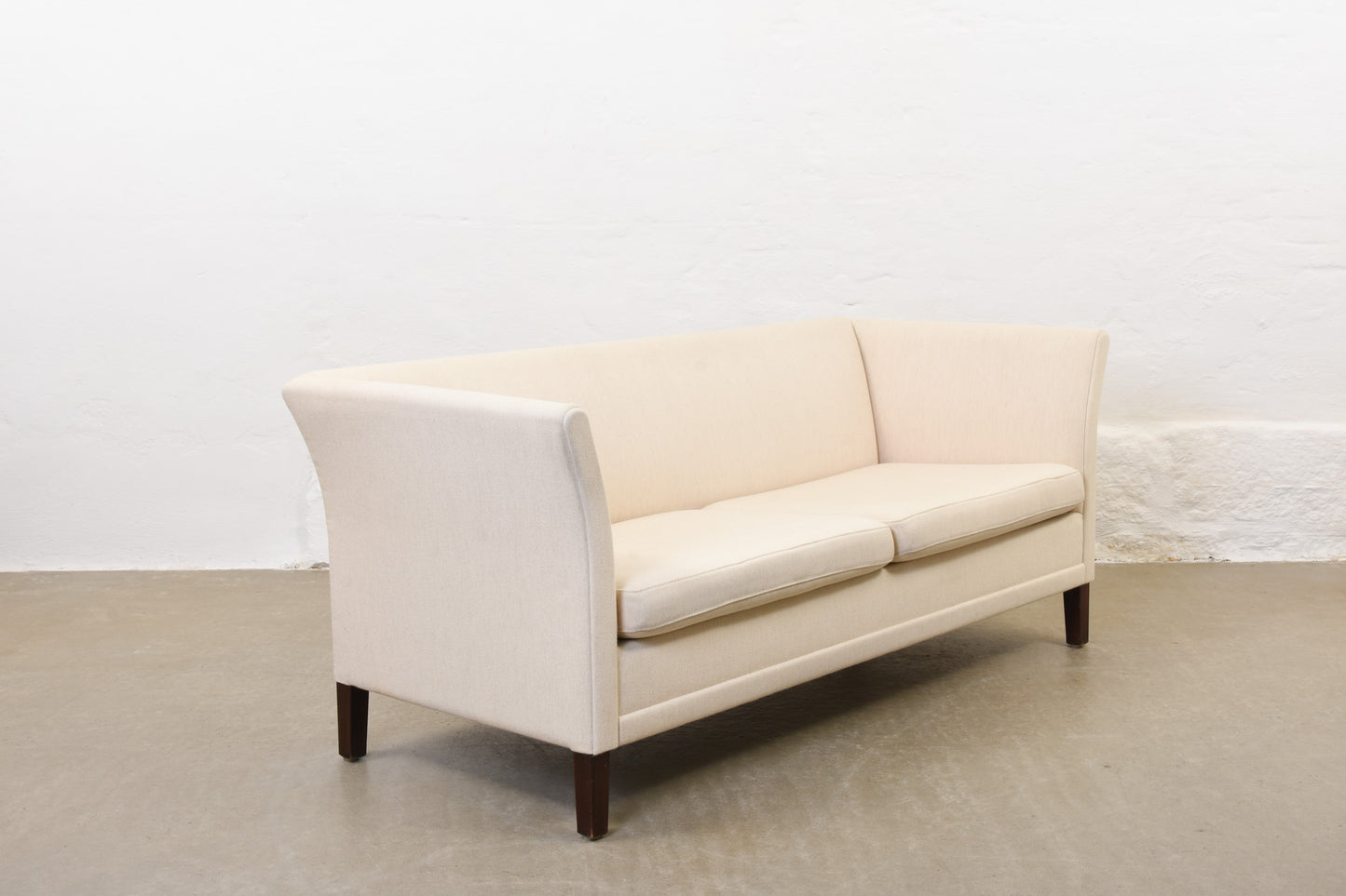 1960s Danish two seat sofa in wool