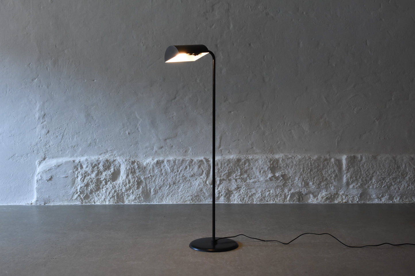 1980s metal floor lamp by ABO Randers