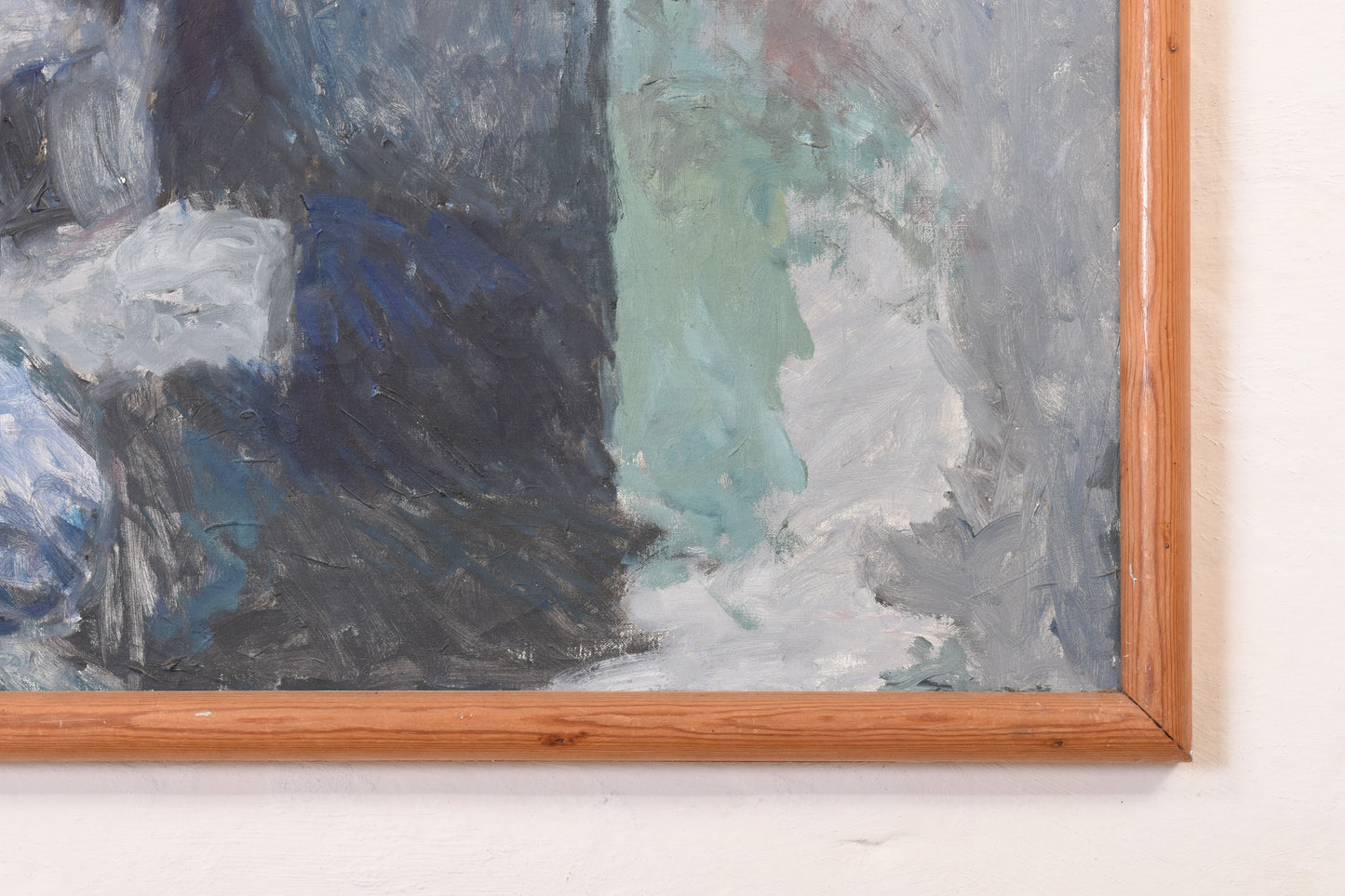 Oil painting by Markan Christensen - 1968