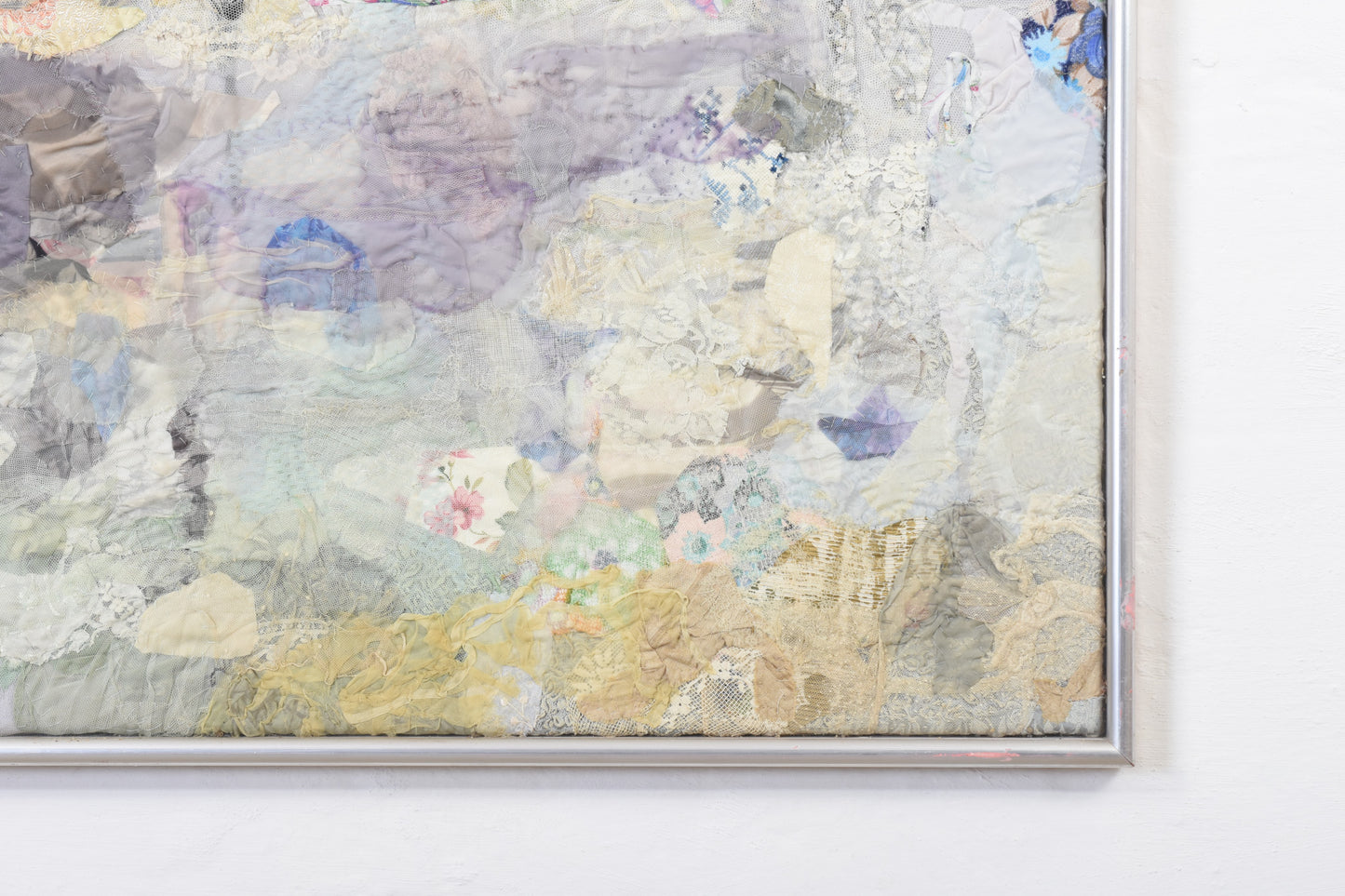 Fabric collage by Nulle Øigaard - 1981