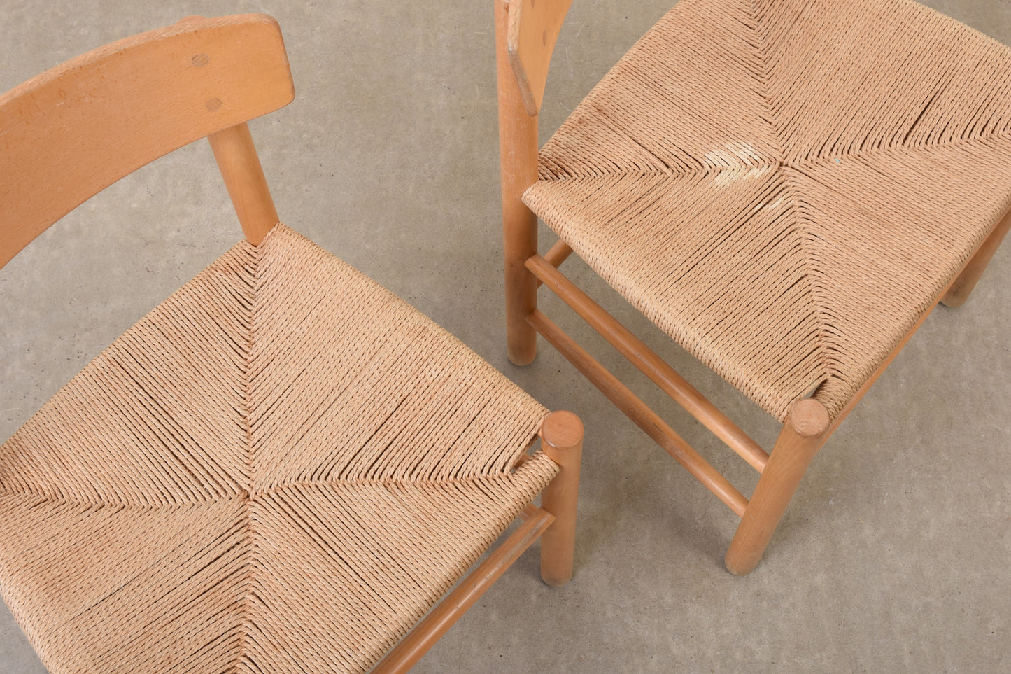 1960s set of 'J39' chairs by Børge Mogensen