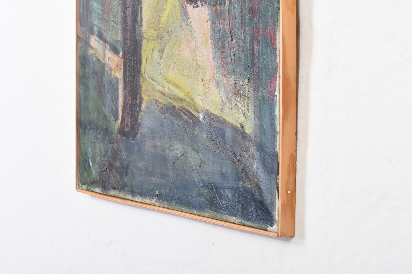 Oil painting by Eugeni Noormagi - 1950s