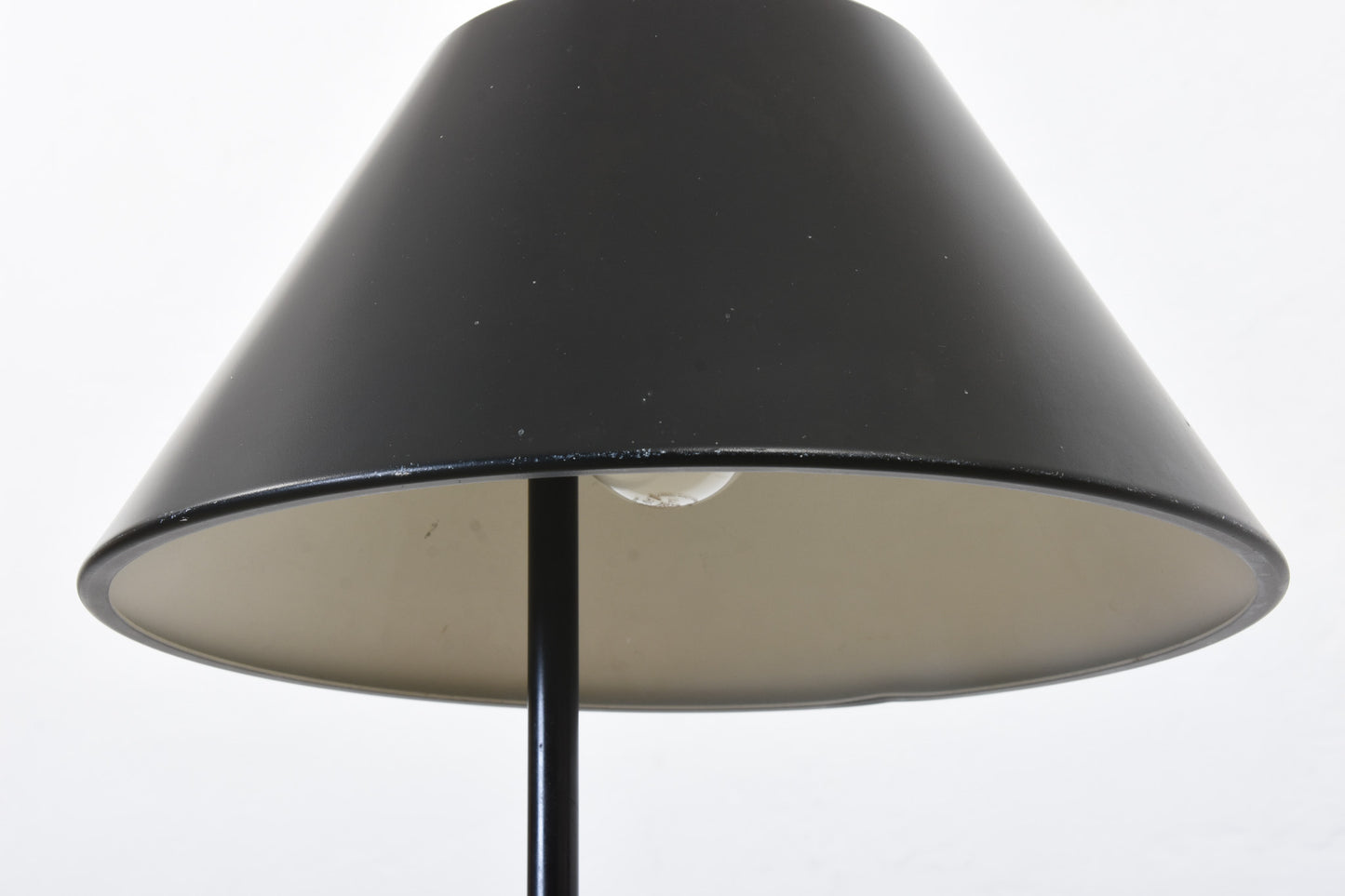 1960s Danish black metal floor lamp