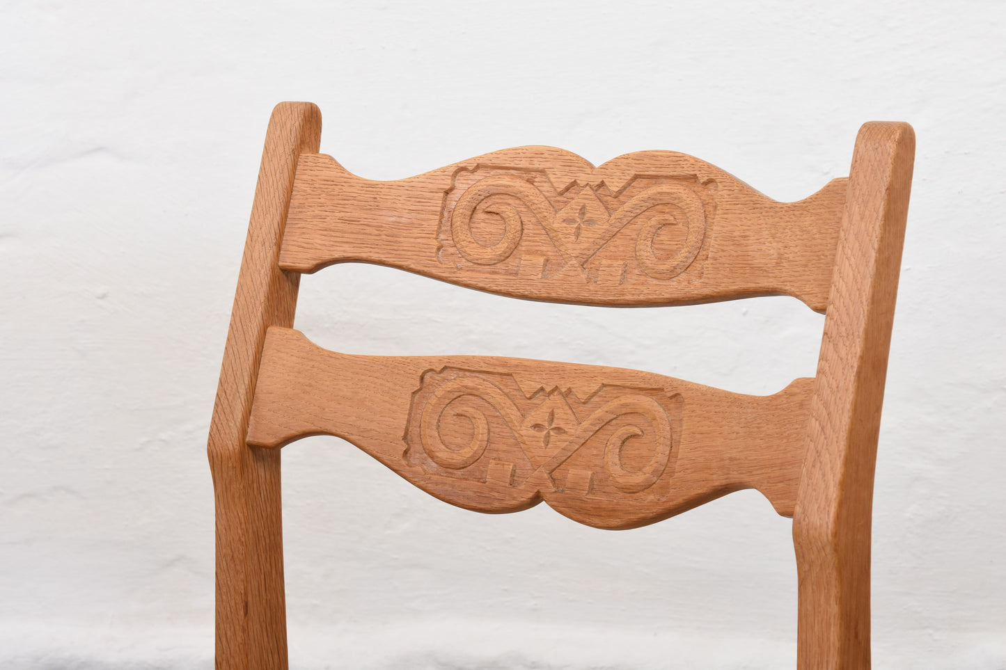 20% off: Set of four oak chairs by Henning Kjærnulf