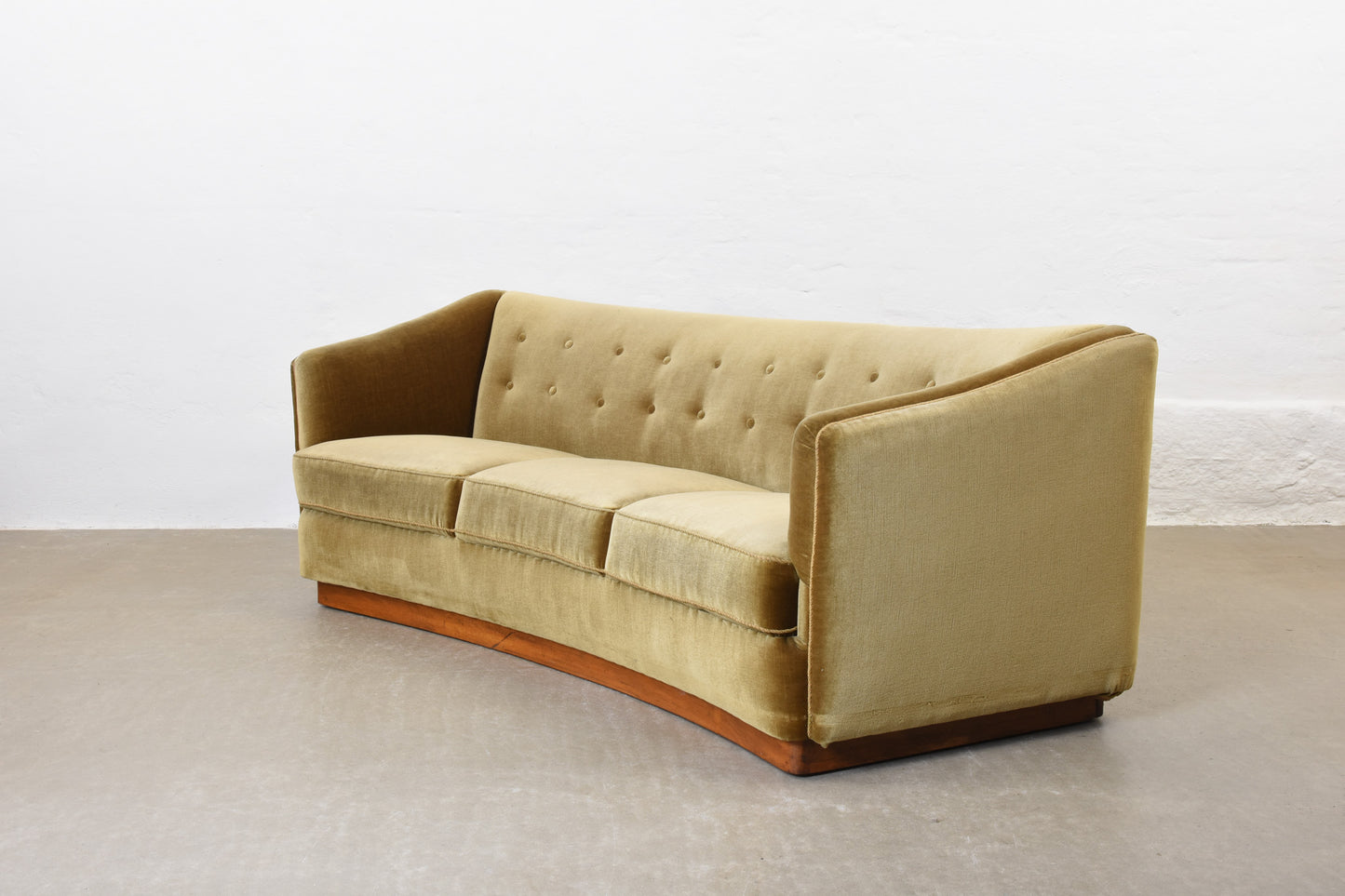Choose your own fabric: 1940s Danish cabinetmaker's sofa