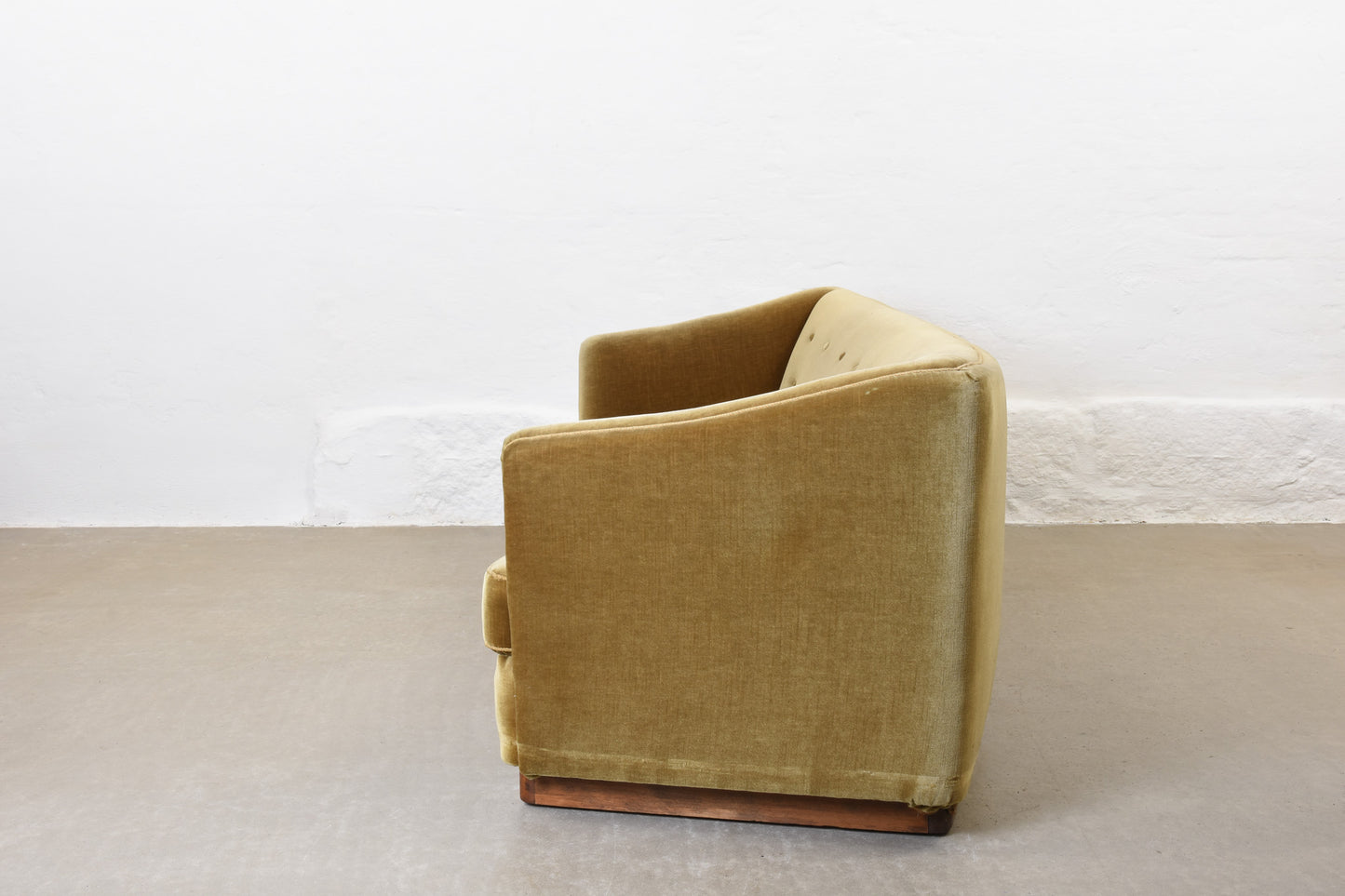 Choose your own fabric: 1940s Danish cabinetmaker's sofa