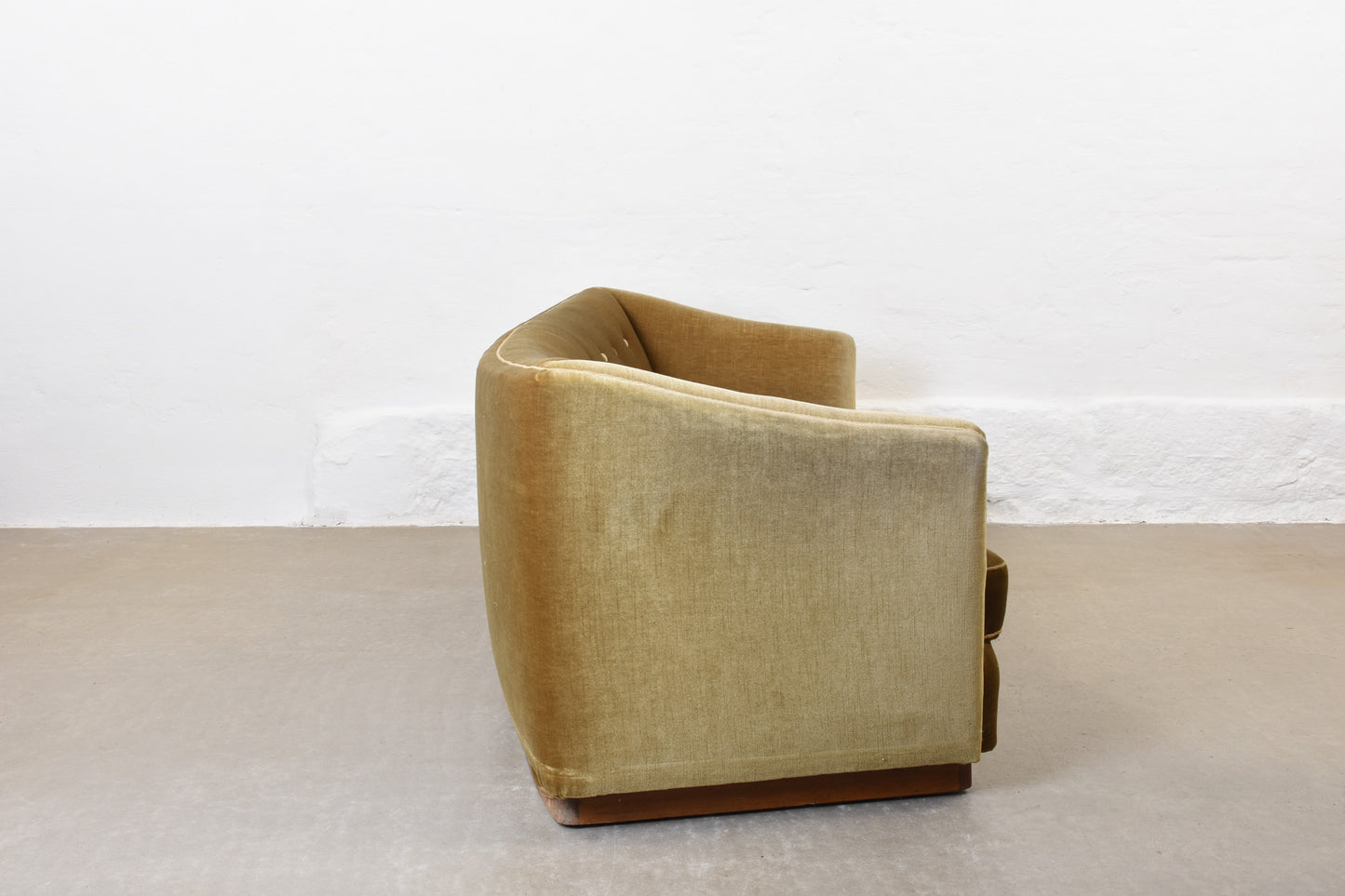 Choose your own fabric: 1940s Danish cabinetmaker's sofa