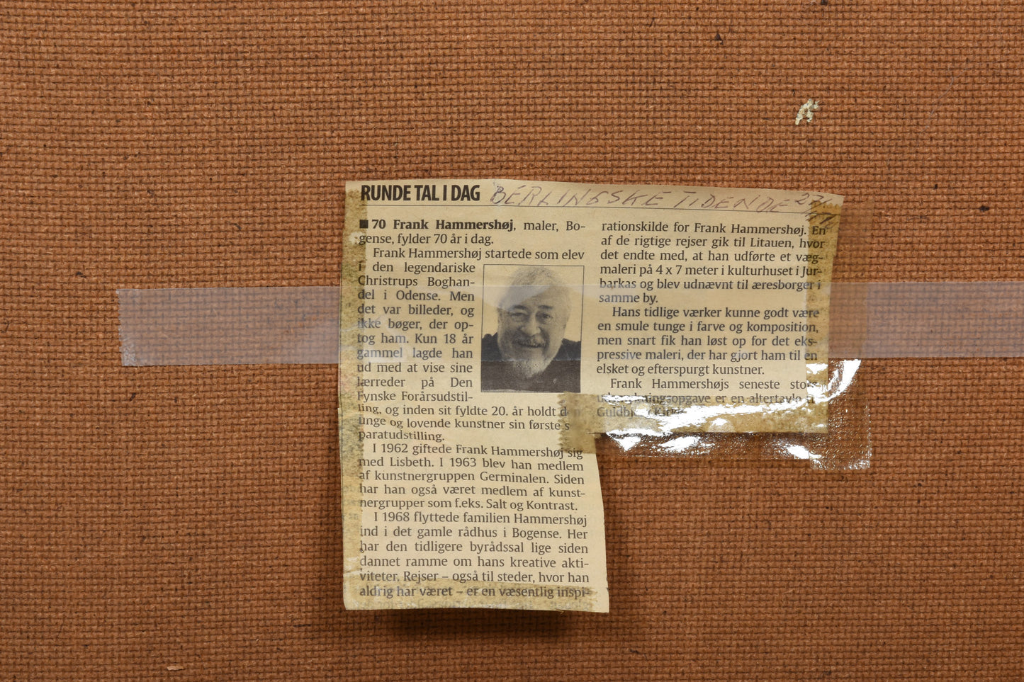 Oil painting by Frank Hammershøj no. 2