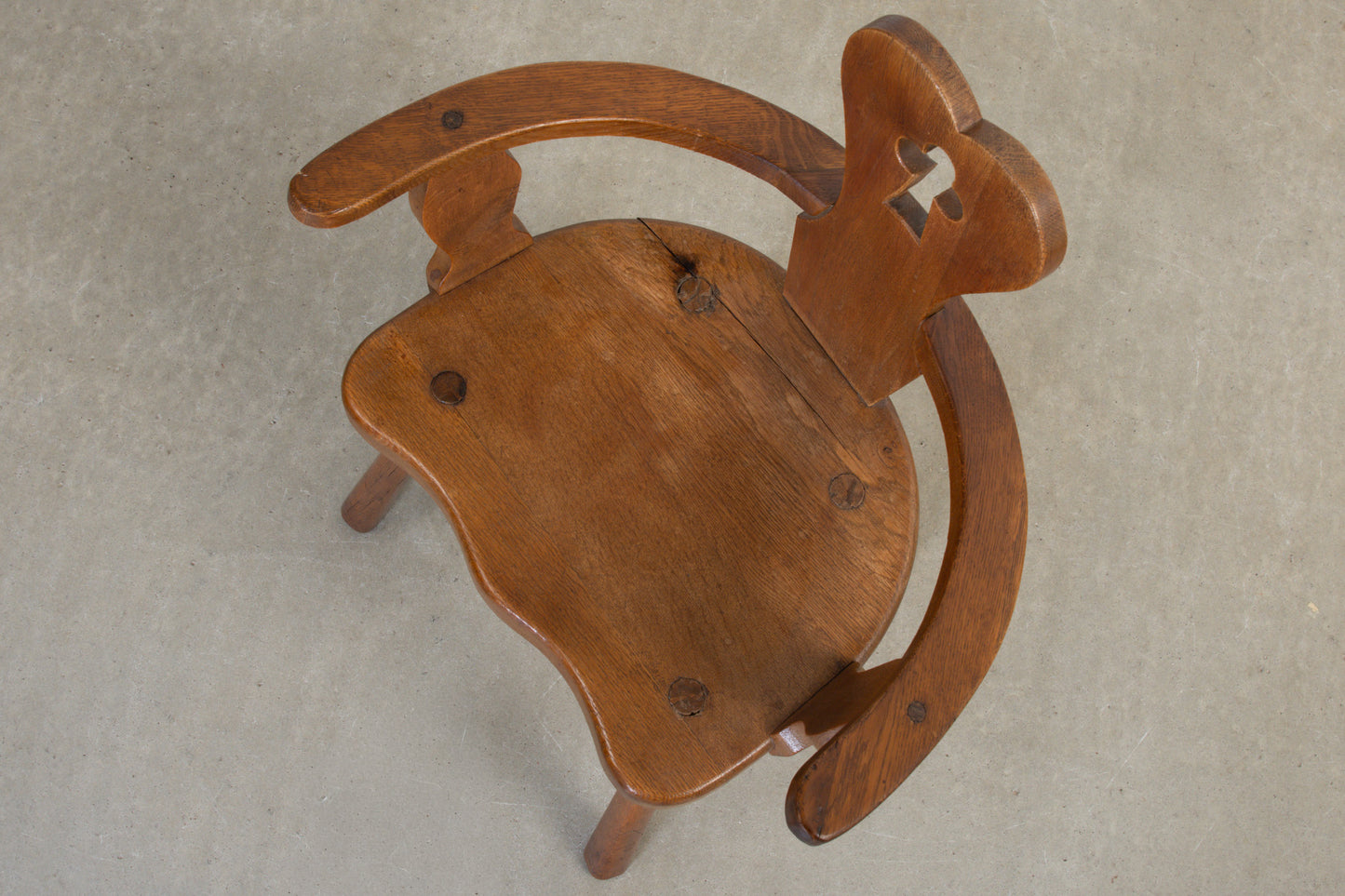 Early 1900s Swedish oak armchair