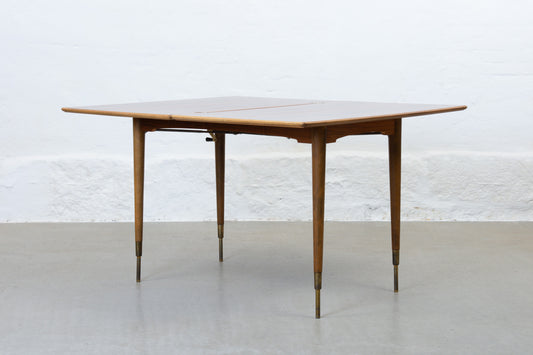 1950s coffee/dining table in walnut