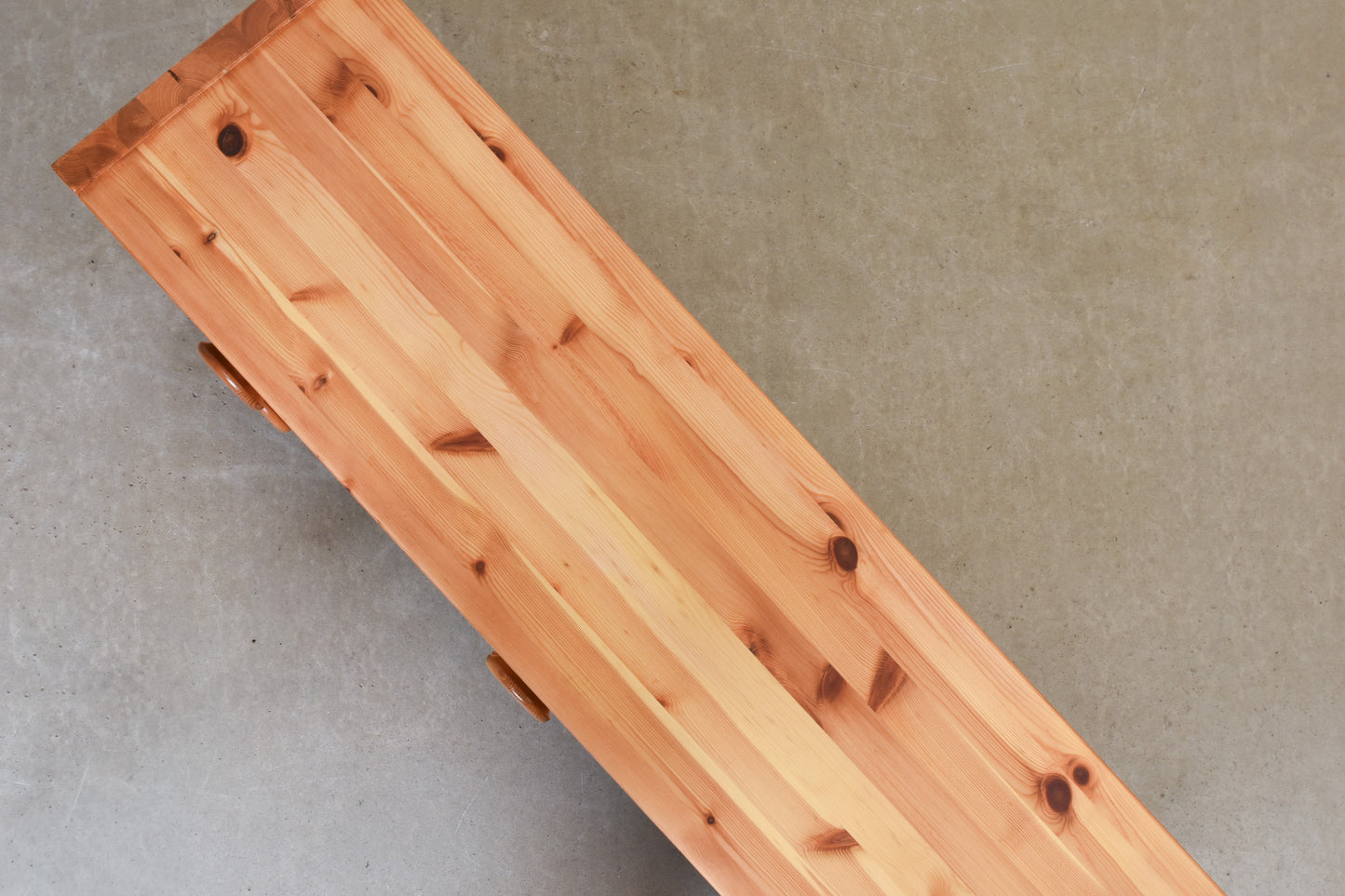1970s low chest in Swedish pine
