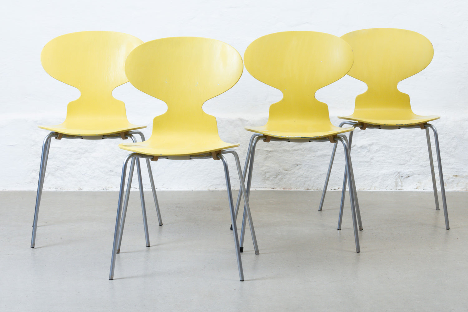Set of four 1960s 'Ant' chairs by Arne Jacobsen