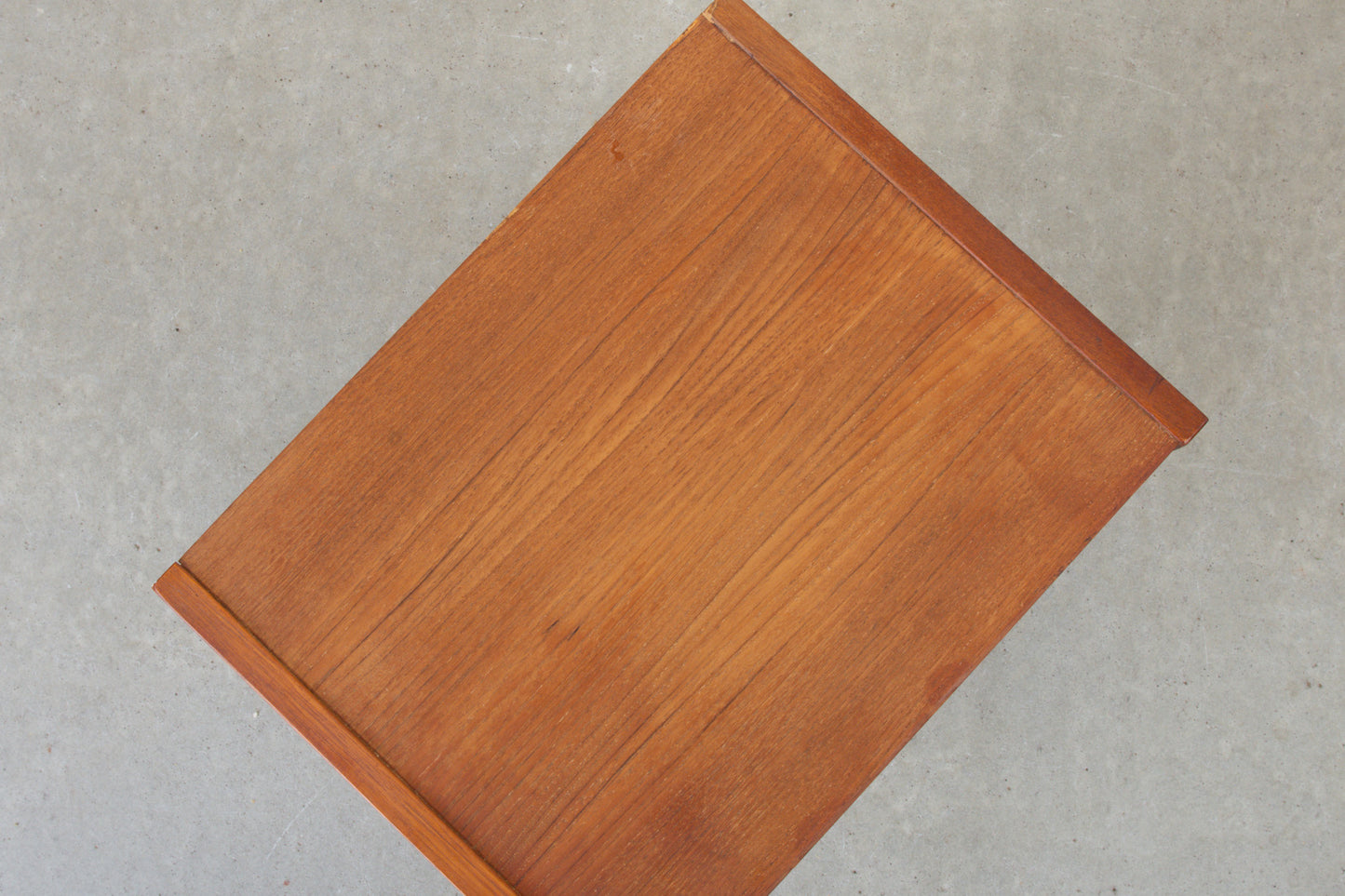 1960s teak bedside table