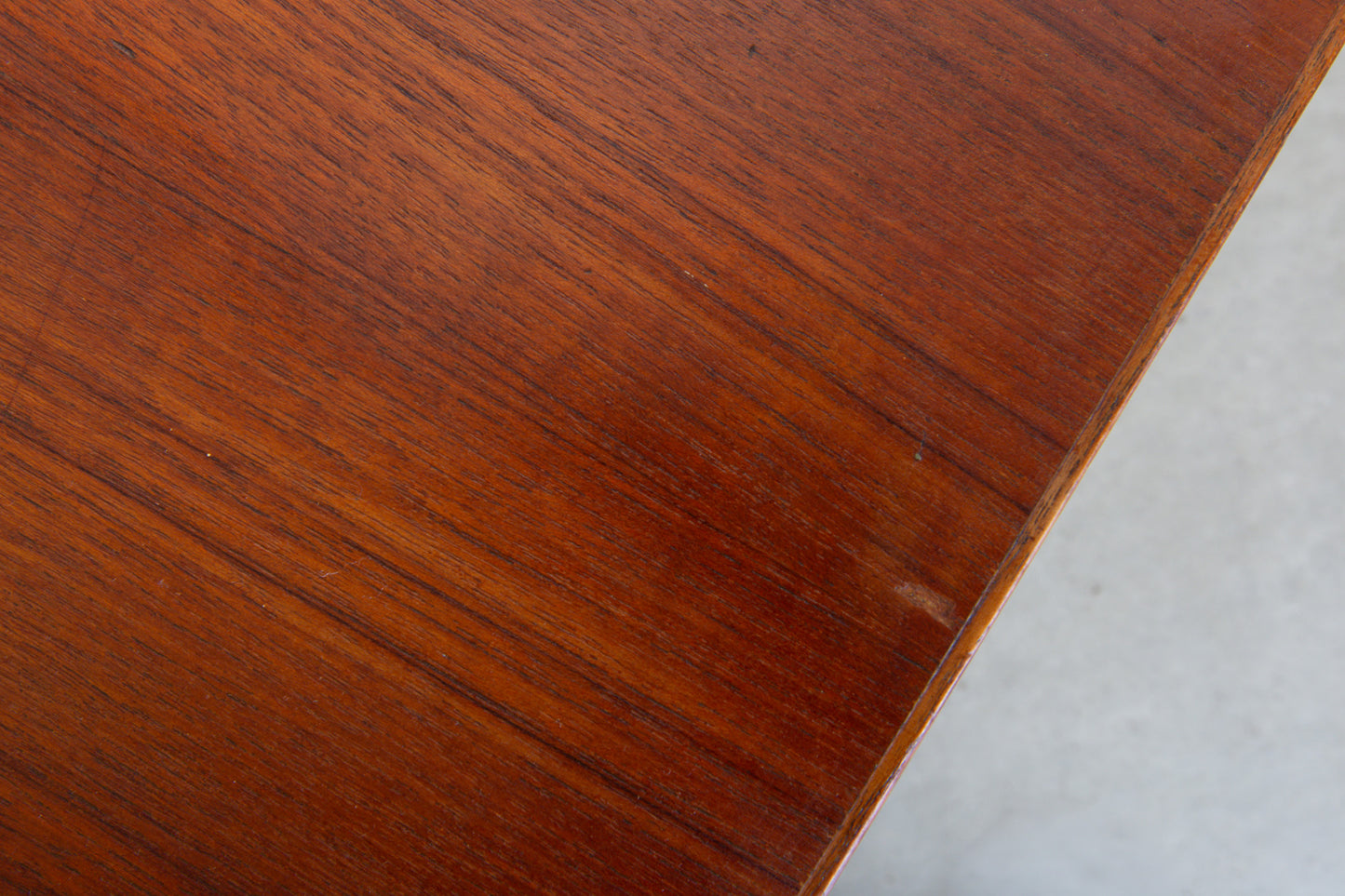 1960s twin pedestal desk in teak