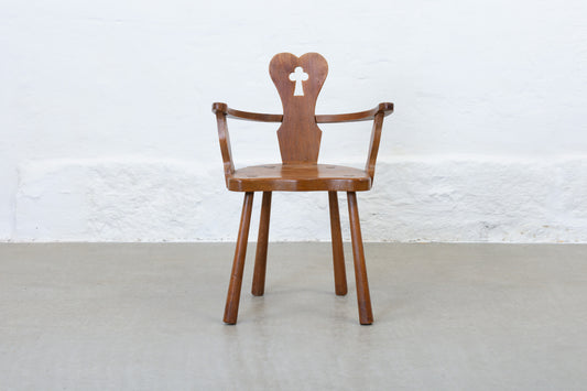 Early 1900s Swedish oak armchair