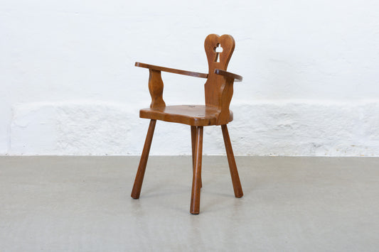 Early 1900s Swedish oak armchair