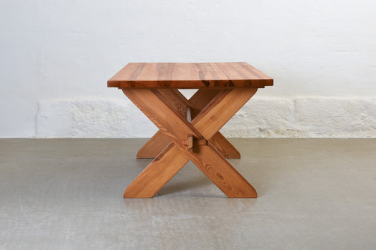 1960s Danish pine dining table