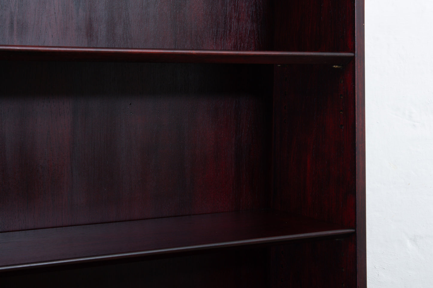 1960s stained oak secretary/bookshelf by Johannes Sorth