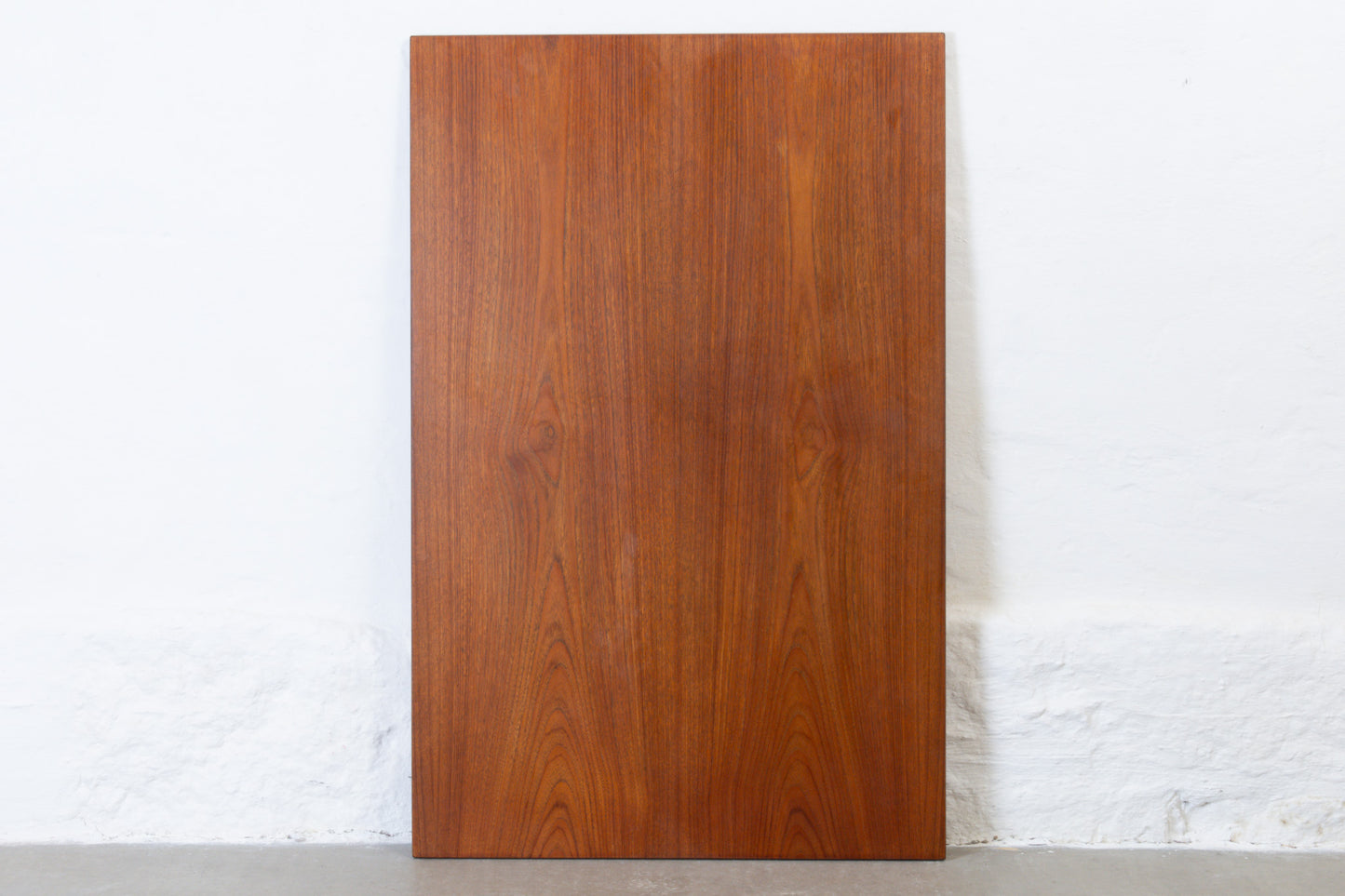 1960s extending dining table in teak - 123L cm