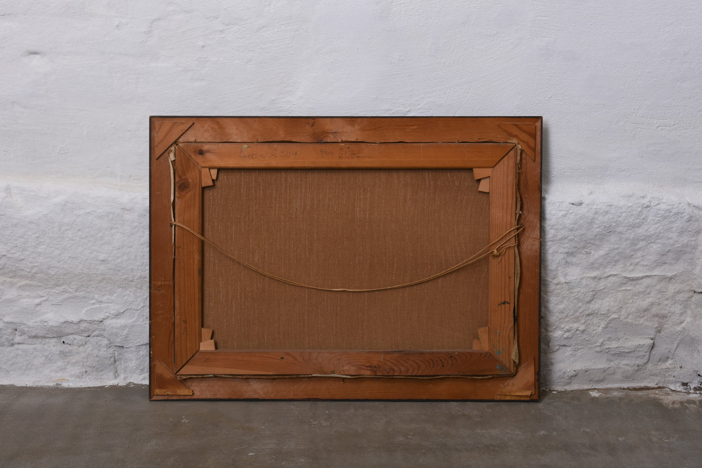 1950s oil painting by Jacques Zadig