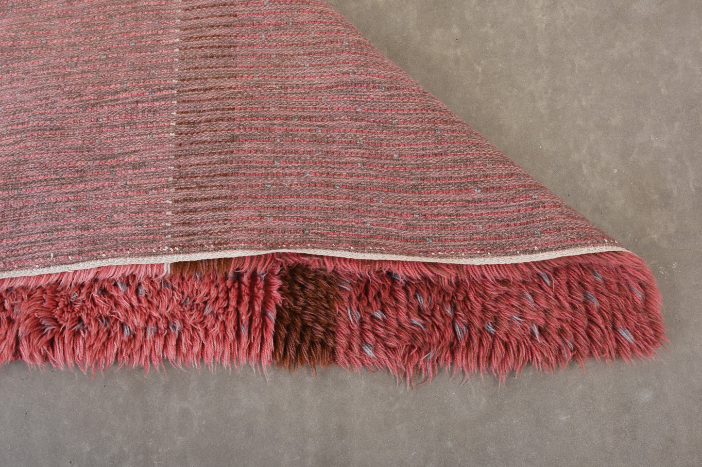 1960s Swedish wool area rug