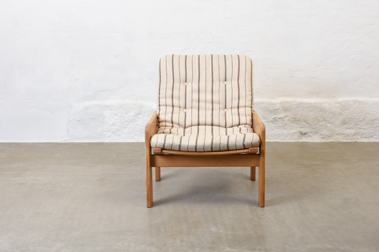 1970s low back lounger by Yngve Ekström