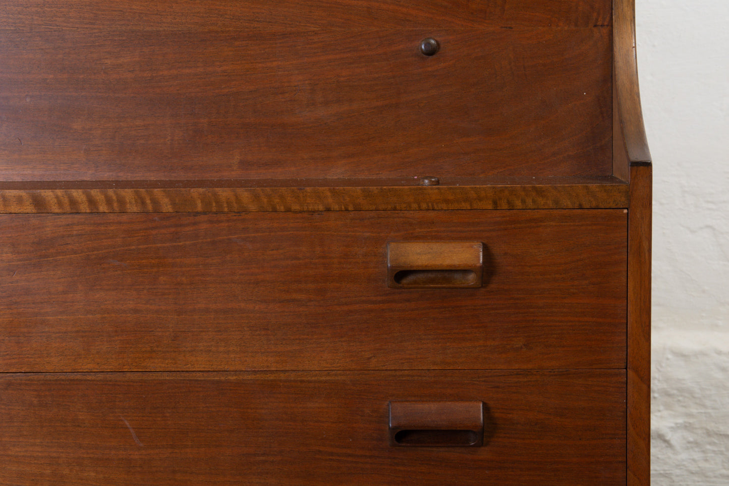 1950s secretary in walnut by Børge Mogensen