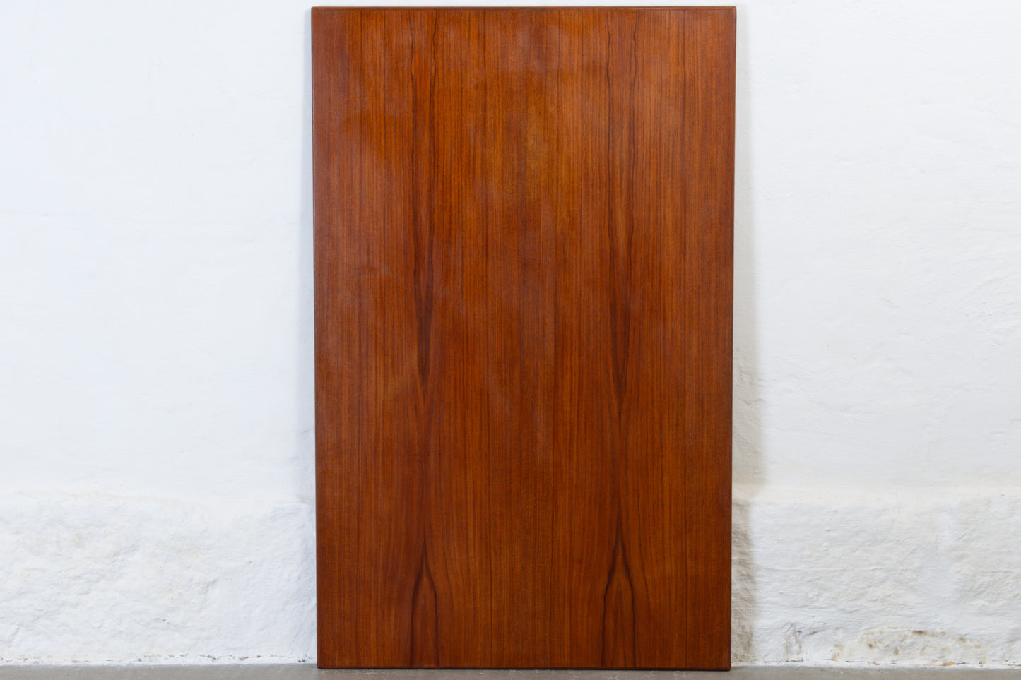 1960s extending teak dining table - 134L cm