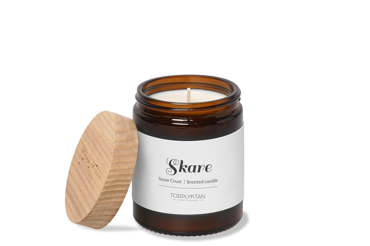 Skare candle by Torplyktan - Cinnamon, Mint & Bergamot