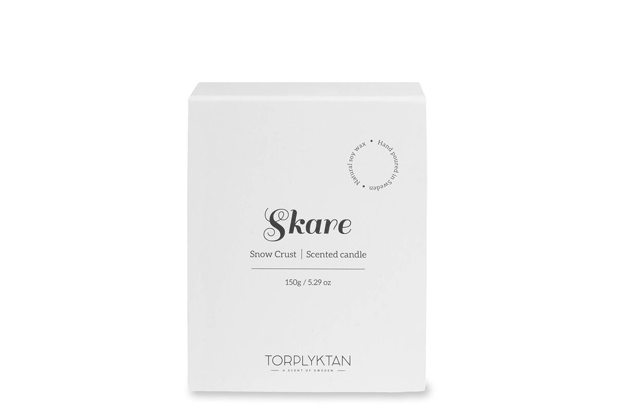 Skare candle by Torplyktan - Cinnamon, Mint & Bergamot